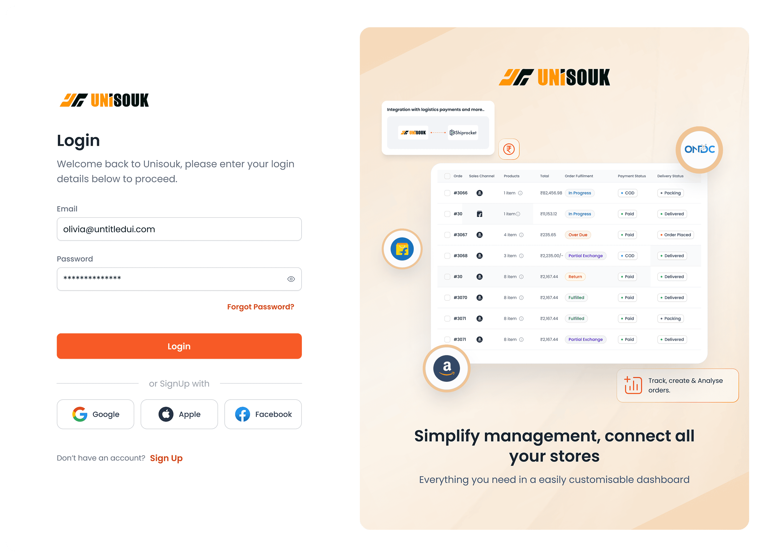 Onboarding Sign Up